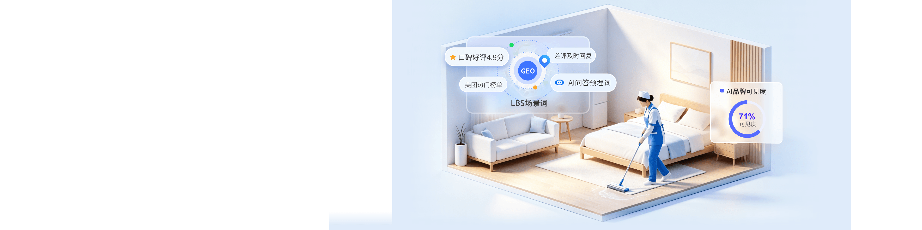 中企销本地生活GEO解决方案，提升门店AI可见度与到店转化